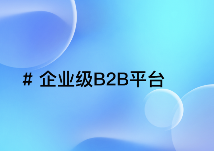 企业级B2B平台：精准供需对接，引领行业新标杆！