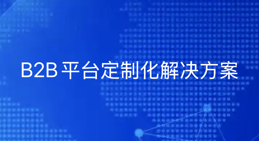 B2B平台定制化方案：助中小微企业轻松出海-优德88